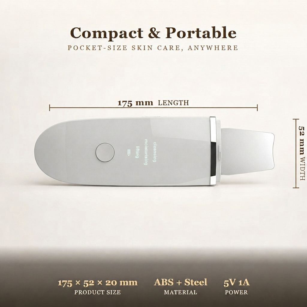 VELISSE Ultrasonic Skin Scrubber & Pore Cleanser