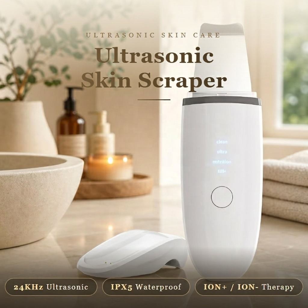 VELISSE Ultrasonic Skin Scrubber & Pore Cleanser