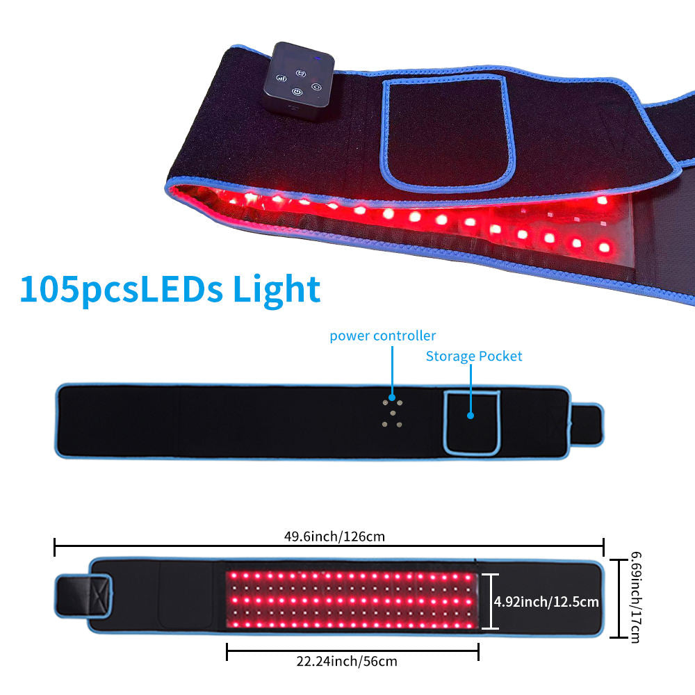 VELISSE Red Light Therapy Recovery Belt